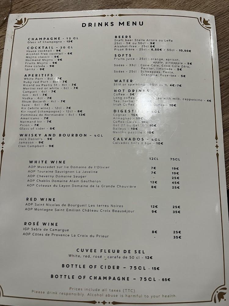 Fleur de Sel - Menu Image 2